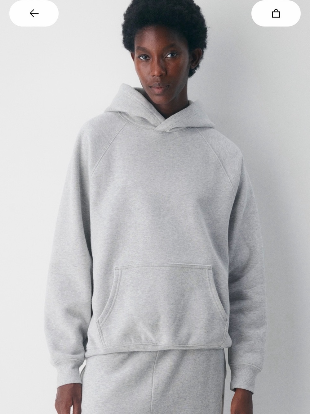 Aritzia Cozy Sweatfleece Hoodie size M
